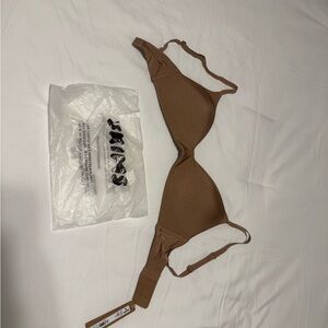 SKIMS Brown Bra